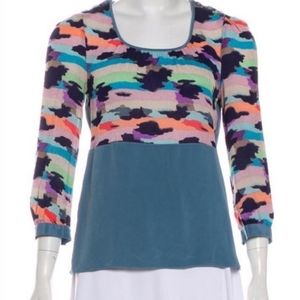 Beautiful 100% silk top by Marc Jacob's  size 8